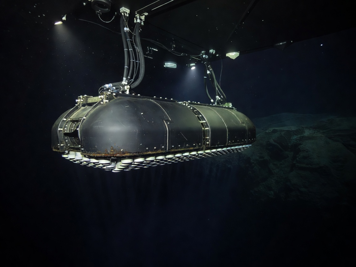 Multi-Beam Echo Sounder Array for deep bathymetric ocean surveying